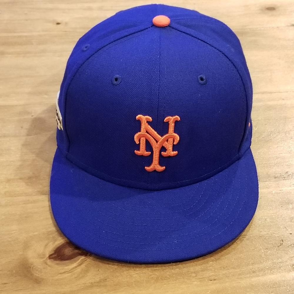 New York Mets Hat New Era Snapback 2022 Post Season Patch One Size Adjustable